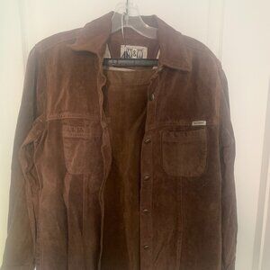 Suede Jacket and Skirt